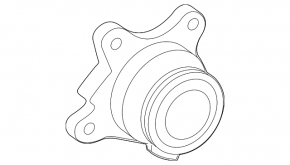 Rear right hub Lexus GX470 03-09
