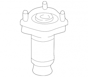Shock absorber support rear right Lexus RX300 98-03