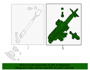 Steering column Nissan Murano z52 19-