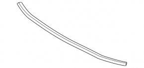 Lower front bumper reinforcement for BMW X1 U11 24-26 M Sport