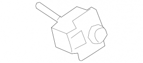 Front left door lock cylinder Mini Cooper Countryman R60 10-16