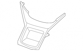 Kia Sportage 23-25 chrome lower steering wheel trim