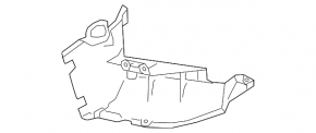 Rear bumper guard right Subaru XV Crosstrek 18-23