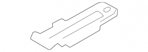 Li-ion battery mount BMW X7 G07 19 - underhood