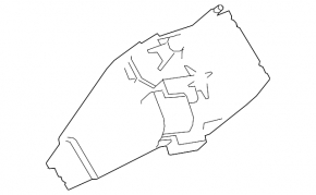 Windscreen wiper trapezoid with motor rear BMW X1 F48 16-22