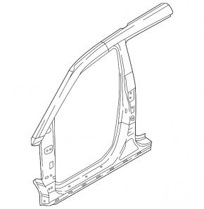 Left center pillar for Hyundai Tucson 22-25