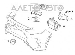 Radar cruise Toyota Rav4 19-