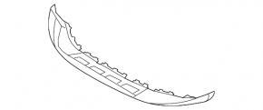 Front bumper lip Audi Q5 8R 09-12 prerest, scratch
