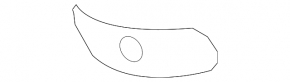 Mercedes S-Class W221 AMG Front Bumper Grille Left