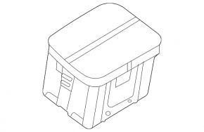 Ford Escape MK4 20-25 center console button block for parking sensors