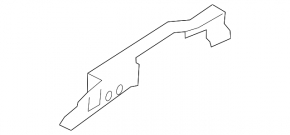 Front right fender bracket for Ford Escape MK4 20-26