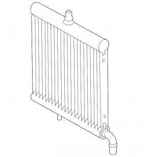 Radiator cooling water Land Rover Discovery 17-20 3.0d