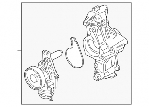 Water pump BMW 7 G11 G12 16-19 B58