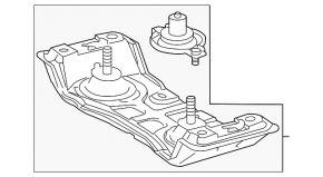 Traverse automatic transmission Lexus GS450h 06-07