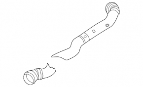 Cooling pipe left BMW X3 G01 20- 2.0T