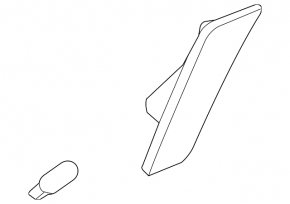 Reflector front left Cadillac CTS 14-