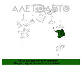 Automatic transmission mount for Honda Civic 06-11 1.8