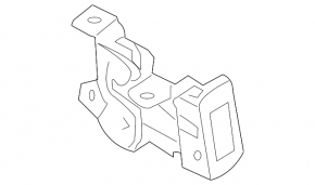 Right hood lock BMW X3 F25 11-17 Without switch, X3.X4