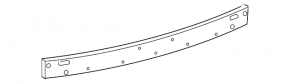 Rear bumper reinforcement Toyota Rav4 13-18 aluminum
