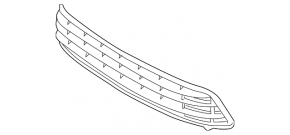 Lower grille front bumper Lexus CT200h 11-13 prerest F-sport