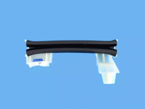 Front left door glass guide for Dodge Dart 13-16