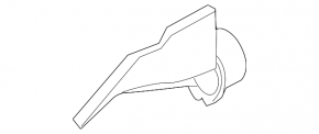 Air intake cuff left Porsche Cayenne 958 11-17 4.8 Turbo