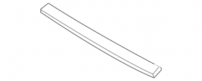 Lower radiator deflector for Porsche Cayenne 24-26