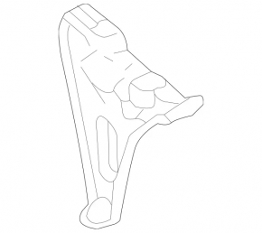 Front battery bracket Mercedes CLA 14-19