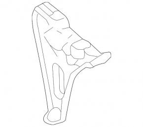 Front battery bracket Mercedes CLA 14-19