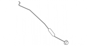 Mazda CX-7 hood support (06-12)
