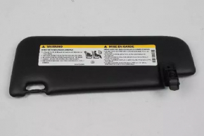 Right visor Fiat 500 12-19 gray, without hook