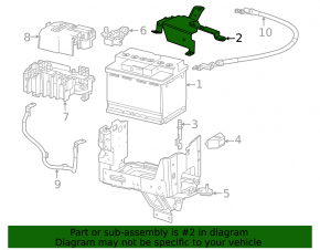 Chevrolet Equinox EV 24-26 battery mount