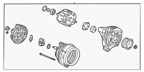 Generator Acura MDX 07-13
