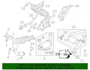 AdBlue Nozzle for VW Passat B7 12-15 USA 2.0TDI