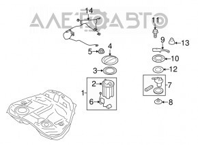 Subaru B9 Tribeca fuel pump