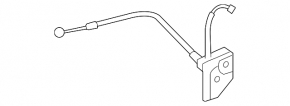 Trunk lid lock Lexus IS250 IS350 06-13
