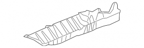 Bottom protection right Honda CRV 12-16