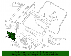 Kia Niro 23- Electric Trunk Door Lock