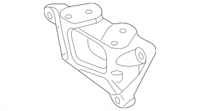 Ford Flex 09-12 Front Engine Mount Bracket