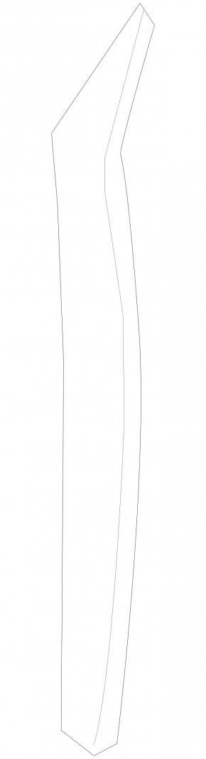 Right door-wing seal for Mercedes A-class V177 19-22