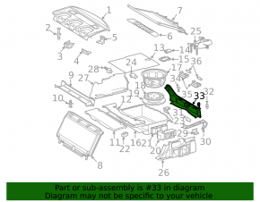 Mercedes W211 trunk opening trim black, worn