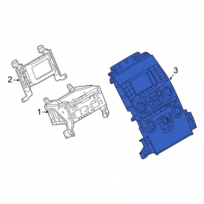 USB Hub Ford C-max MK2 13-18