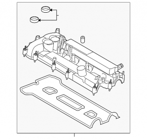 Ford Fusion mk5 13-18 2.0T valve cover