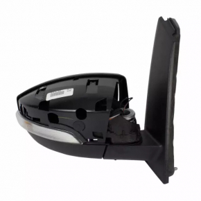 Side mirror right Ford C-max MK2 13-18 7 pins, turn signal, heated, backlight, silver