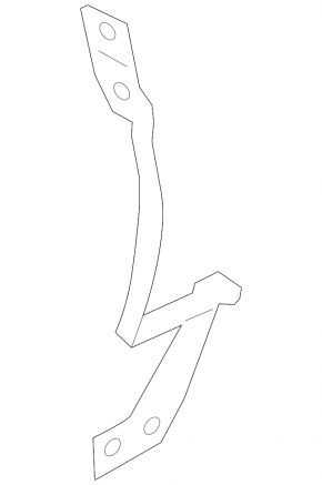 Left bonnet hinge Ford Fusion mk5 13-20 SIGNEDA