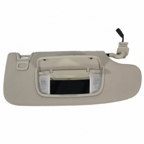 Right visor Ford Fusion mk5 13-16 gray, without hook, without plug