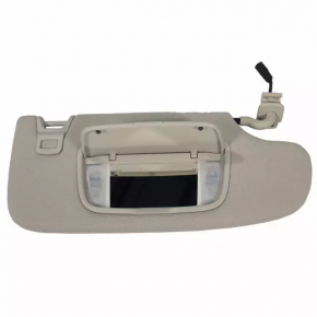 Right visor Ford Fusion mk5 13-16 gray, without hook, without plug