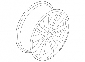 Wheel disk R19 x 7.5J Lincoln Corsair 20-22 type 2