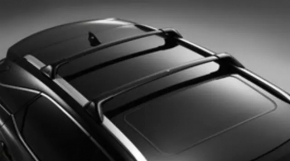2 x Roof Rails for Lexus RX350 RX450h 16-20 Black