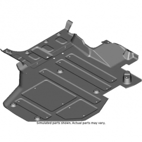 Rear underbody protection Chevrolet Impala 14-20